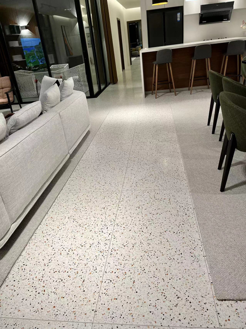 Цветный терраццо