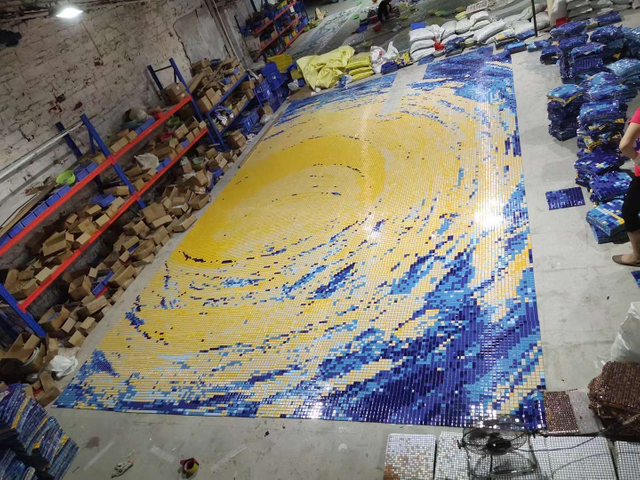 Пользовательские мозаики пула