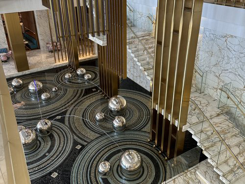 Создание великолепия мозаика чудо в Атлантиде, пальма (4)