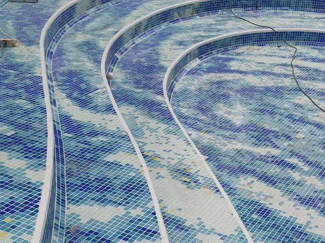 мозаичная плитка бассейна